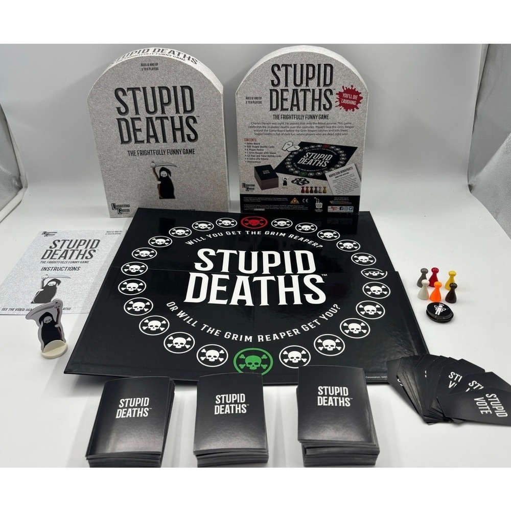 Stupid Deaths The Frightfully Funny Game - Complete